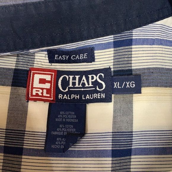 SzXL Chaps Ralph Lauren Button Down Shirt - Picture 6 of 6